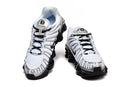 Nike Shox 12 Molas "Mettalic Silver Black"