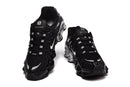 Nike Shox 12 Molas "black and silver"