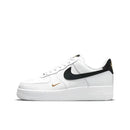 Air Force 1 07 Essential ¨White Black¨ Mini Gold Swoosh