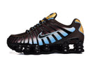 Nike Shox 12 Molas "Velvet Brown Denim Turquoise"