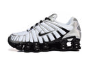 Nike Shox 12 Molas "Mettalic Silver Black"