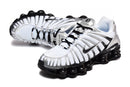 Nike Shox 12 Molas "Mettalic Silver Black"