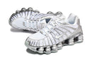 Nike Shox 12 Molas "Pure Platinum and Metallic Silver"