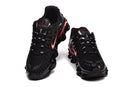 Nike Shox 12 Molas "Black University Red"