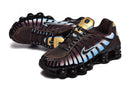 Nike Shox 12 Molas "Velvet Brown Denim Turquoise"