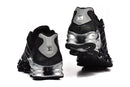 Nike Shox 12 Molas "black and silver"