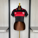 Camisa Flamengo Feminina Cropped 26/27