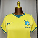 Camisa Brasil Home Feminina 26/27